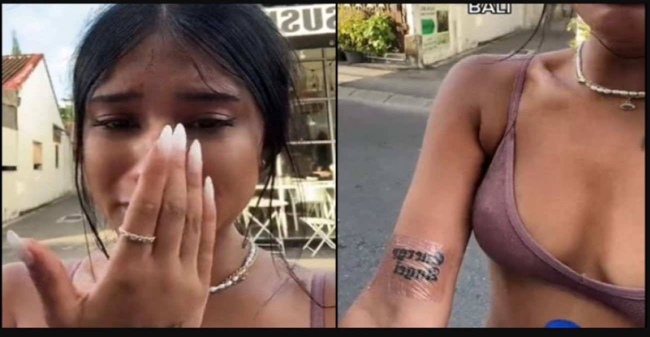 Infuencer στην Αυστραλία ξέσπασε σε λυγμούς για το αποτυχημένο τατουάζ της - Βίντεο