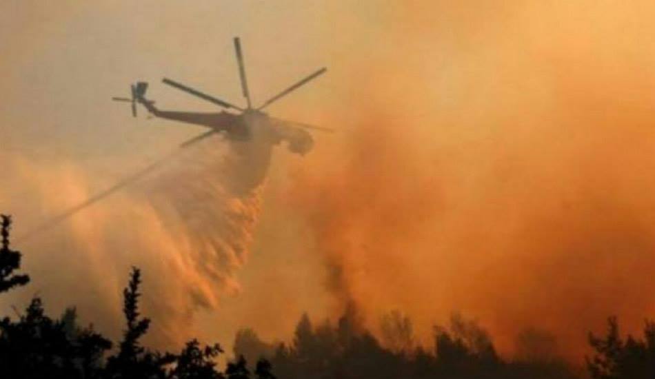 ΛΕΜΕΣΟΣ: Εκτός ελέγχου μεγάλη πυρκαγιά στις Κυβίδες - Στον αέρα τα ελικόπτερα της Κυπριακής Δημοκρατίας