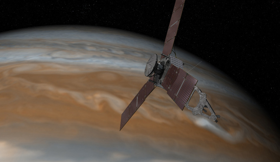 NASA: Το Juno άρχισε να μεταδίδει στοιχεία και φωτογραφίες από τον Δια