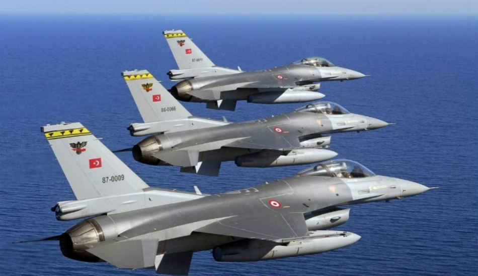 37 παραβιάσεις του ελληνικού εναέριου χώρου από τουρκικά αεροσκάφη