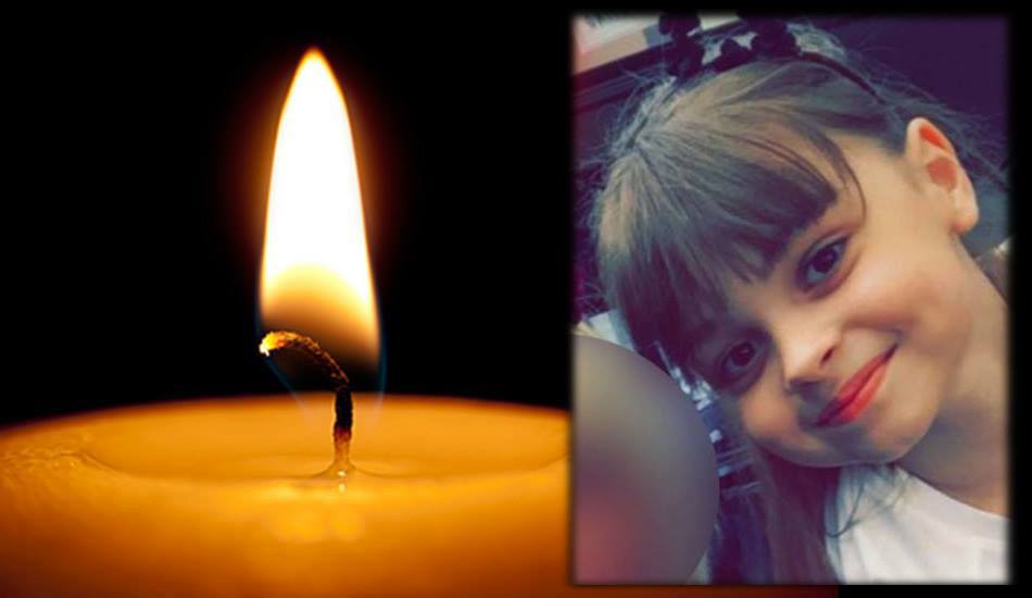 Στην τελευταία της κατοικία οδηγήθηκε η 8χρονη Αγγλοκύπρια Σάφι Ρούσσου που έχασε τη ζωή της στη βομβιστική επίθεση του Μάντσεστερ