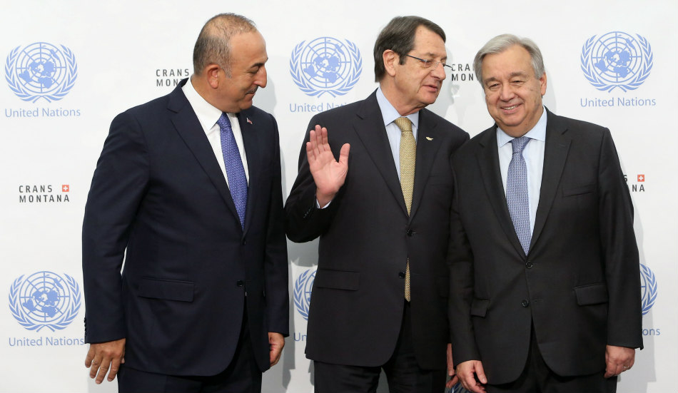 Σε εξέλιξη η Διάσκεψη για την Κύπρο στην παρουσία του ΓΓ του ΟΗΕ