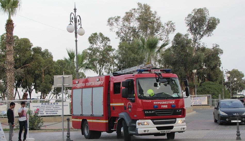 Πλυντήριο ξενοδοχείου στη Πάφο έθεσε σε συναγερμό 2 πυροσβεστικά οχήματα