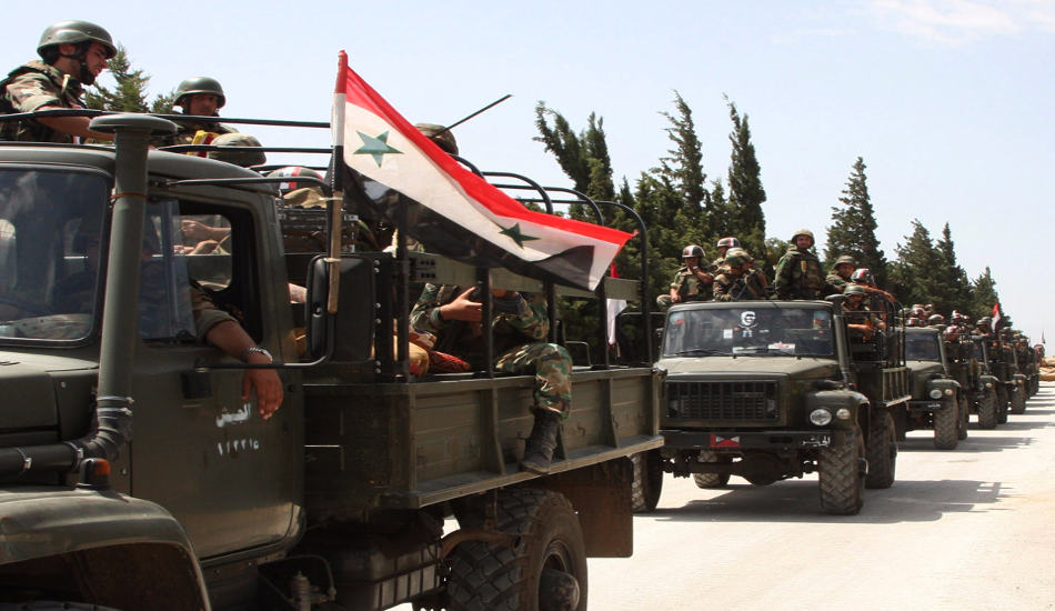 ΣΥΡΙΑ: Υπό τον έλεγχο του Συριακού στρατού μεγάλο έδαφος στα σύνορα με την Ιορδανία