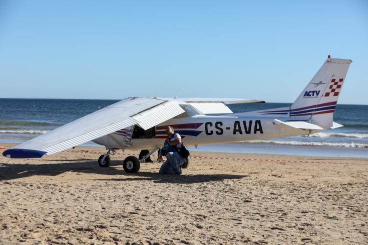Δύο νεκροί από αναγκαστική προσγείωση αεροσκάφους σε παραλία στην Πορτογαλία