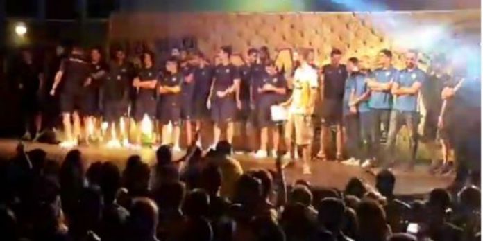 Αποθεώθηκαν οι ποδοσφαιριστές του Μπαλταζάρ… στο «γαλαζοκίτρινο» Fan Day (video)