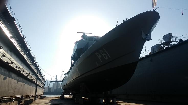 Στην καθέλκυση του πρώτου κυπριακού πλοίου ανοικτής θαλάσσης στο Ισραήλ ο ΥΠΑΜ