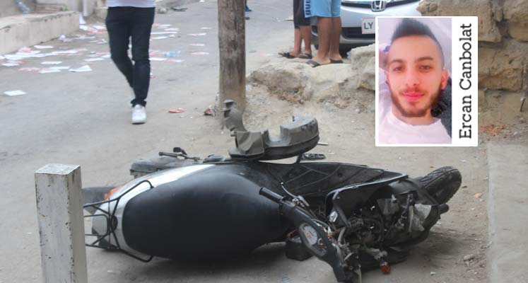 Φρικτό θανατηφόρο στην κατεχόμενη Λευκωσία- Νεκρός 22χρονος μοτοσικλετιστής - Κτύπησε με το κεφάλι σε τοίχο αρτοποιείου- ΦΩΤΟΓΡΑΦΙΑ