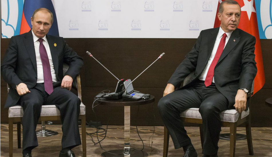 Ερντογάν και Πούτιν επιθυμούν ενίσχυση συνεργασίας για τη Συρία