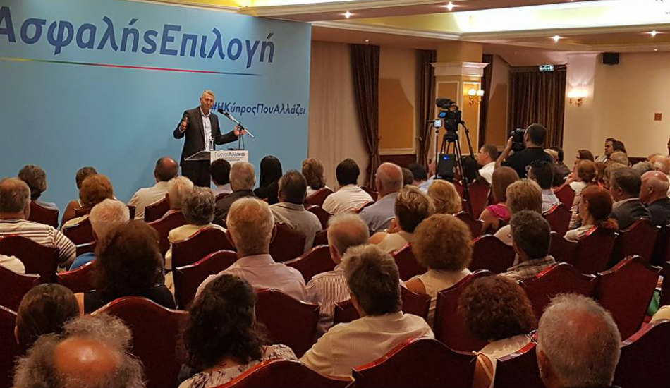 Γ.Λιλλήκας: «Σε αυτές τις εκλογές επιλέγουμε απαλλαγή από το παλαιοκομματικό κατεστημένο»