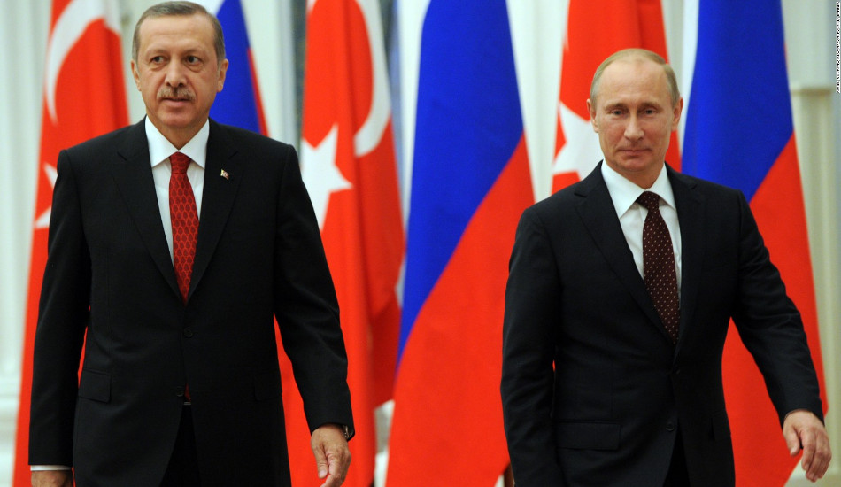 Έφτασε στην Τουρκία ο Πούτιν για την συνάντηση με Ερντογάν