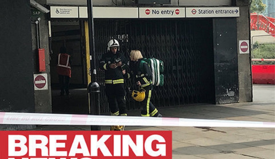 Ο φορτιστής κινητού η αιτία για την νέα έκρηξη στο μετρό του Λονδίνου - Πανικός στην σκηνή και τραυματισμός ατόμου - BINTEO