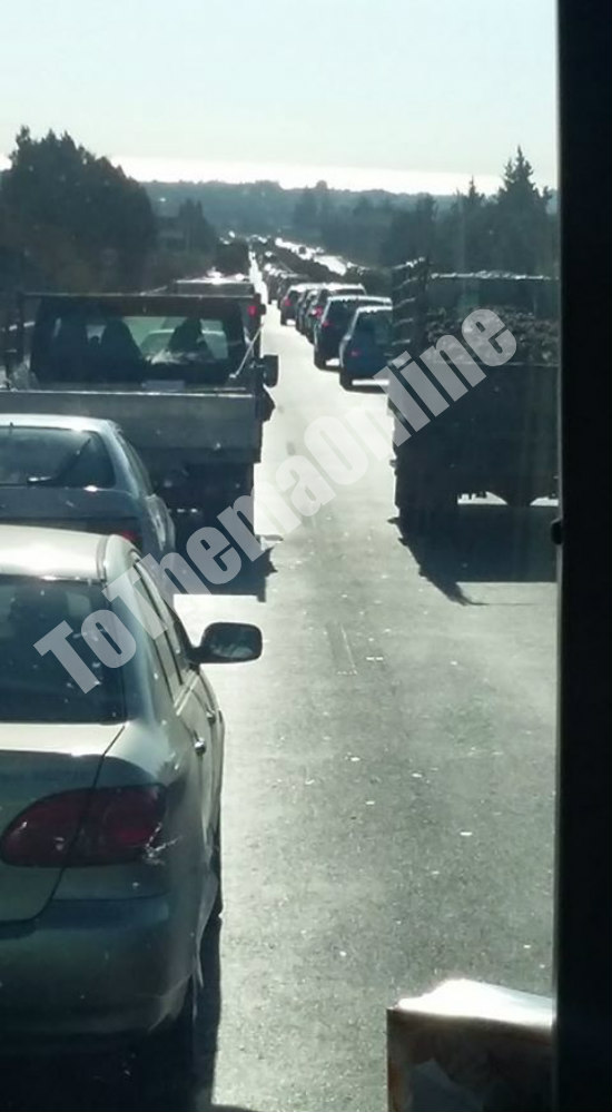 Τροχαίο με πέντε οχήματα στον αυτοκινητόδρομο Λεμεσού - Προκλήθηκε κυκλοφοριακό κομφούζιο - ΦΩΤΟΓΡΑΦΙΑ