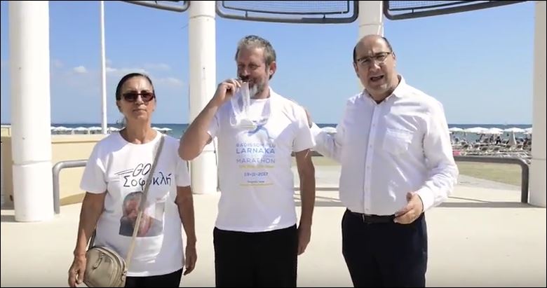Το βίντεο του 1ου Radisson Blu Διεθνούς Μαραθωνίου Λάρνακας με πρωταγωνιστή τον Σοφοκλή Κασκαούνια έχει ήδη γίνει viral!