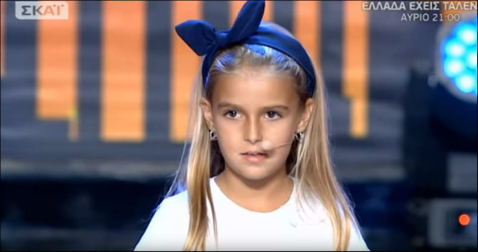 Η 8χρονη Κύπρια που τρέλανε τους κριτές στο «Ελλάδα έχεις ταλέντο»! «Είσαι η πιο ναζιάρα τραγουδίστρια που έχω δει…» VIDEO