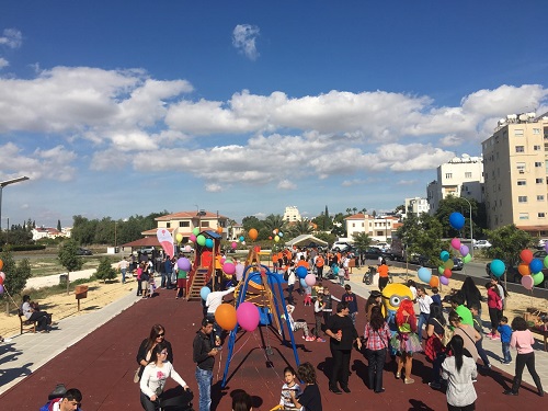 Το παιγνίδι γίνεται χαρά στο «Πάρκο Ίσων Ευκαιριών». Μια όμορφη εκδήλωση από εθελοντές της Τράπεζας Κύπρου και του Ροταριανού Ομίλου Λάρνακας - Κίτιον