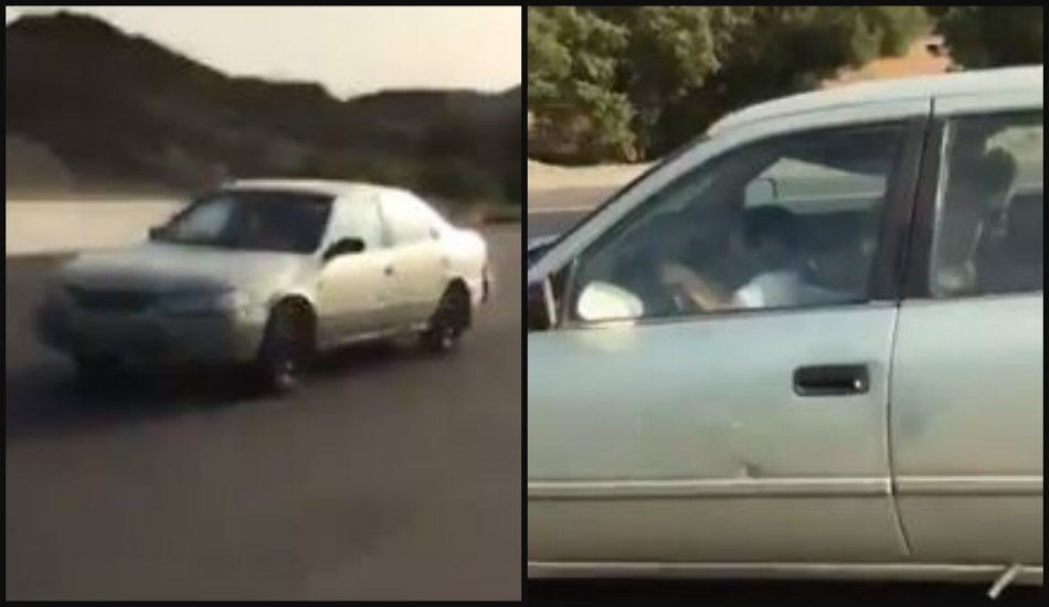 Σκόρπισε τον πανικό 8χρονος... οδηγός - Ενήλικας φαίνεται να κάθεται στη θέση του συνοδηγού- Άμεση η αντίδραση της Αστυνομίας- VIDEO