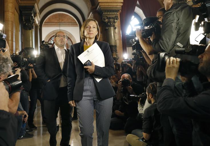 Σύλληψη της Προέδρου του Καταλανικού Κοινοβουλίου ζήτησε ο Ισπανός Γενικός Εισαγγελέας