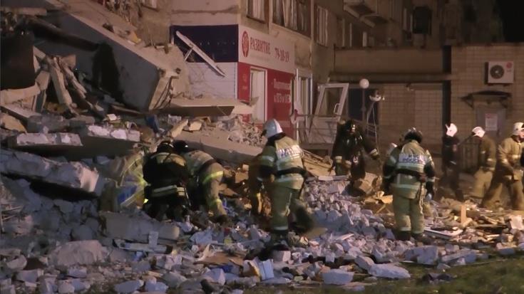 ΡΩΣΙΑ: Τουλάχιστον τρεις νεκροί από την κατάρρευση ενός κτιρίου στο Ιζέβσκ