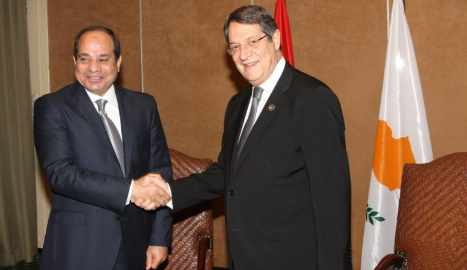 Στην Κύπρο για επίσημη επίσκεψη ο Πρόεδρος της Αιγύπτου - Αυξημένα μέτρα ασφαλείας στους δρόμους