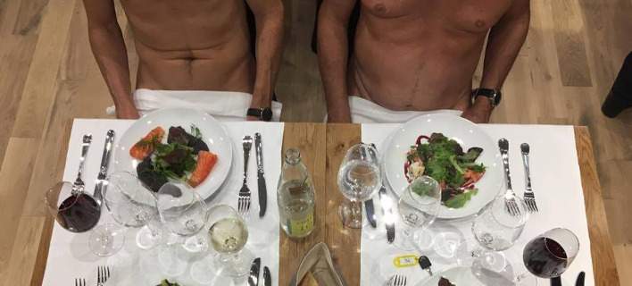 Λειτουργεί το εστιατόριο γυμνιστών στο Παρίσι –Το μόνο ύφασμα είναι τα τραπεζομάντιλα