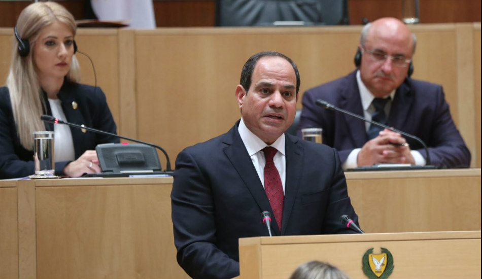 Πρόεδρος Σίσι στην Κυπριακή Βουλή: «H Αίγυπτος αποτέλεσε τη δεύτερη πατρίδα Ελληνοκυπρίων» - Αναφορά στην απουσία των Τουρκοκυπρίων